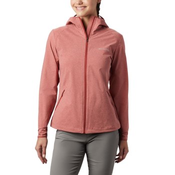 Columbia Heather Canyon Softshell, Chamarras Rojos Para Mujer | 013865-VPD